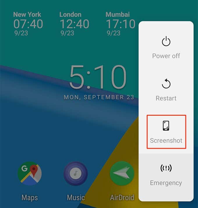 Take a Screenshot on Android Using The Power Button image