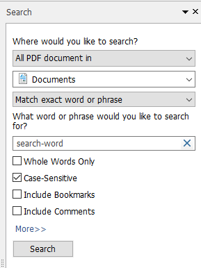 Performing A PDF Search Using Foxit Reader image 2