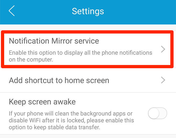 Access Android Notifications On Computer With AirMore image 2
