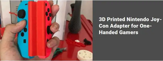 one-handed-controller - Online Tech Tips 3D Printing & Community Mods image - one-handed-controller