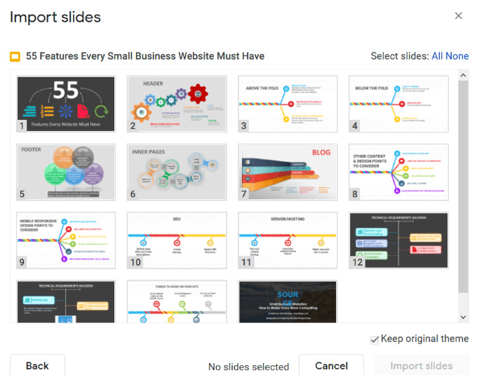 تحويل عرض PowerPoint إلى Google Slides ليعمل معها بسهولة 5