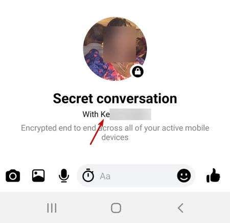 How to Delete One Secret Conversation image