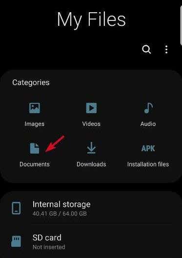 Appendix Wink diet How to Transfer Files from Android Storage to an Internal SD Card