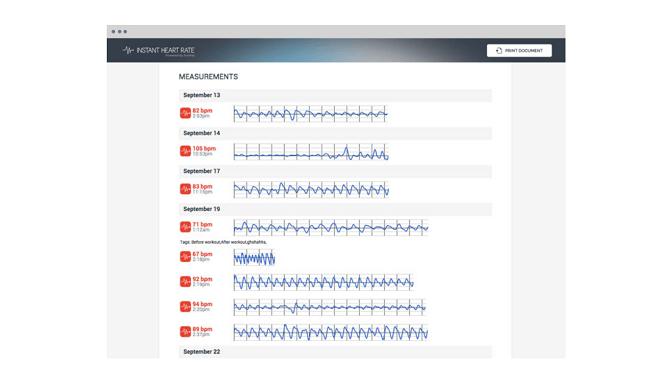 Instant Heart Rate (.99 – iOS/Android) image