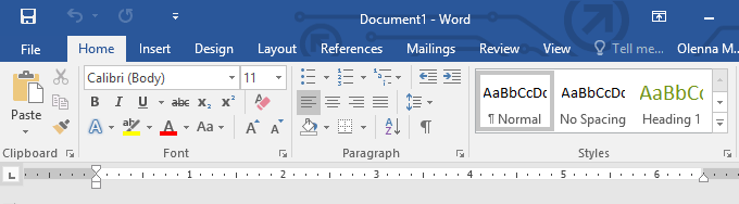 LibreOffice vs Microsoft Office: Toolbars image