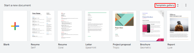 How To Find Google Docs Resume Templates image