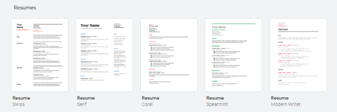 How To Find Google Docs Resume Templates image 2