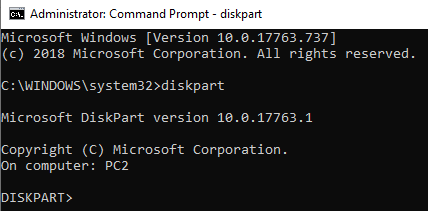 Format An External Hard Drive To FAT32 Using Command Prompt image 2