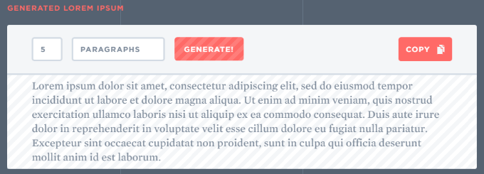 How To Generate Lorem Ipsum Dummy Text image 3