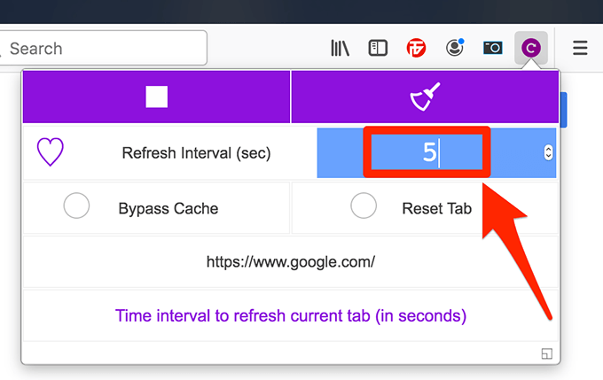 Automatically Refresh Web Pages In Firefox image 3