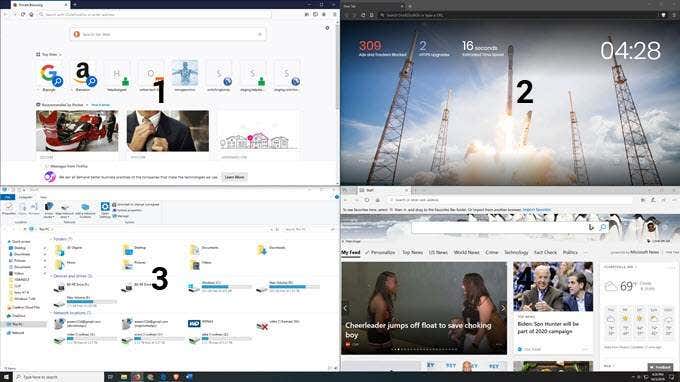 Split Screen with Windows 10 Snap Assist image 2