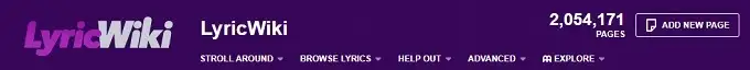 LyricWiki image