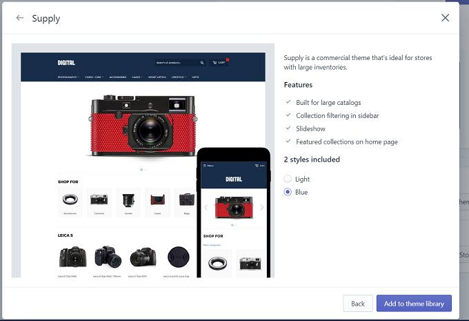 Supply - Online Tech Tips Selecting a Store Theme image 3 - Supply