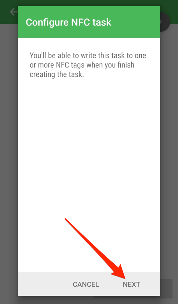 Writing Data To An NFC Tag Using Your Android Device image 4