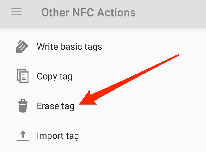 How To Erase An NFC Tag On Android image 2