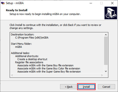 Installing The mGBA Emulator image 5