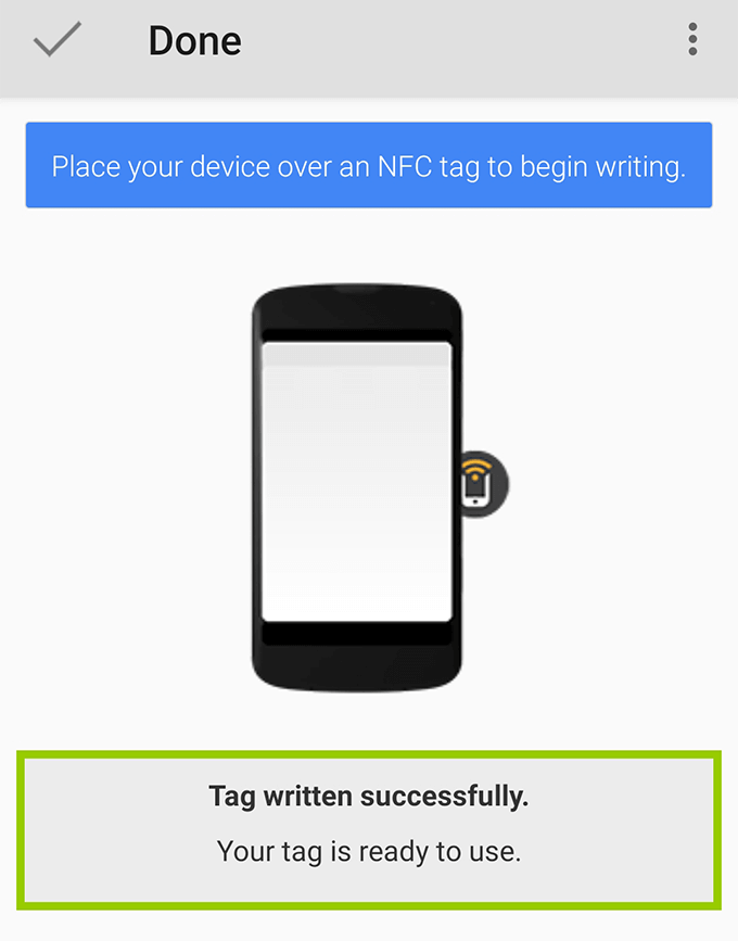 Writing Data To An NFC Tag Using Your Android Device image 11