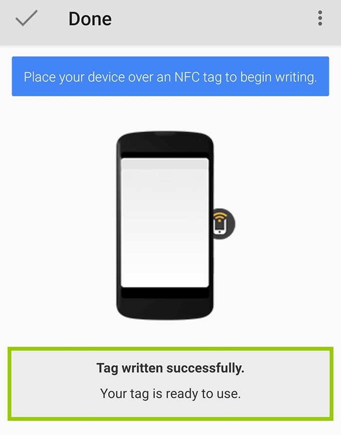 nfc-tag-written - Online Tech Tips Writing Data To An NFC Tag Using Your Android Device image 11 - nfc-tag-written
