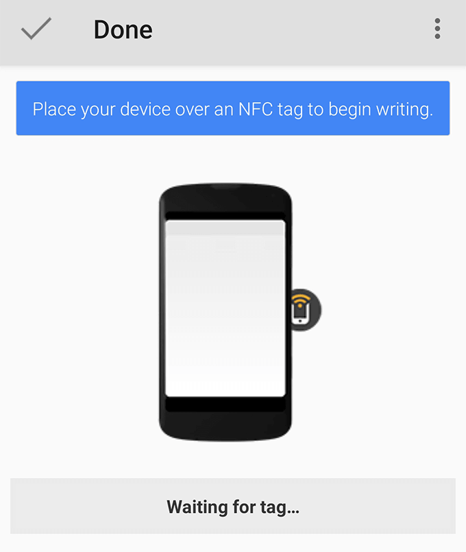 Writing Data To An NFC Tag Using Your Android Device image 10