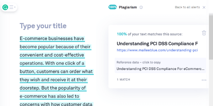 100 - Online Tech Tips Plagiarism Checker image 2