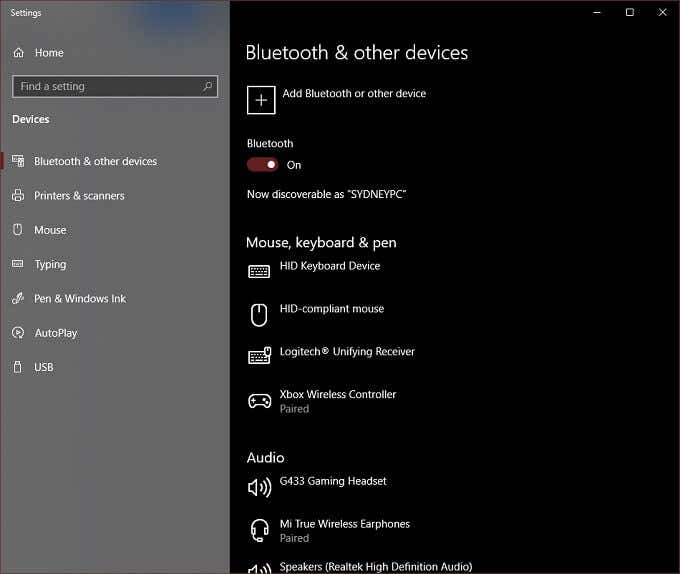 Connecting a (Bluetooth) Xbox Controller To a Windows PC image 3