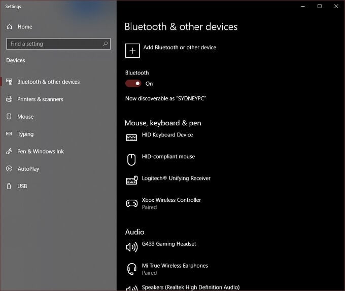 Connecting a (Bluetooth) Xbox Controller To a Windows PC image 3