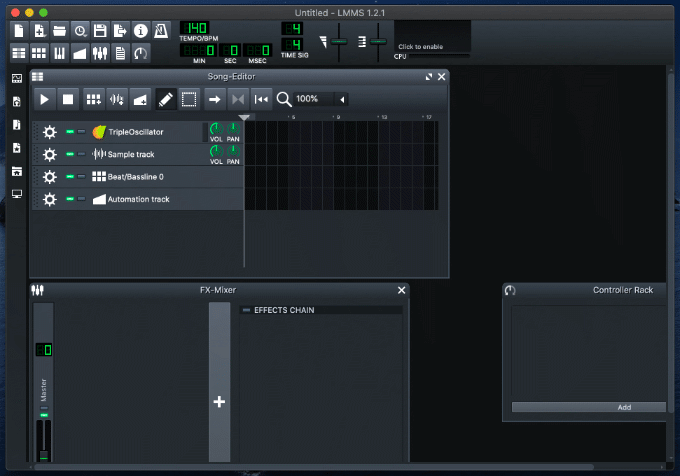 beat maker and sound mixer software free