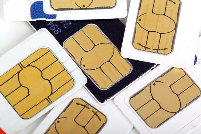 Switching SIM Cards image
