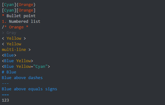 Discord Code Block Syntax Highlighting Styles image 13