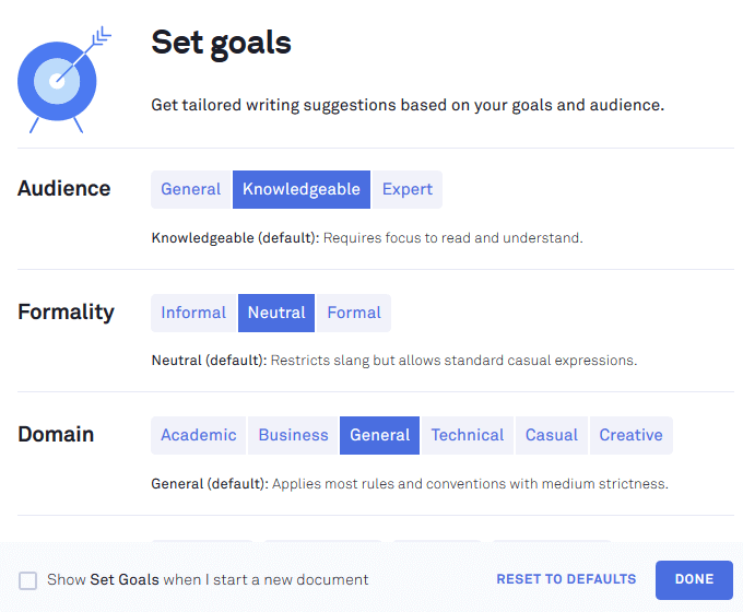 Setting Goals image