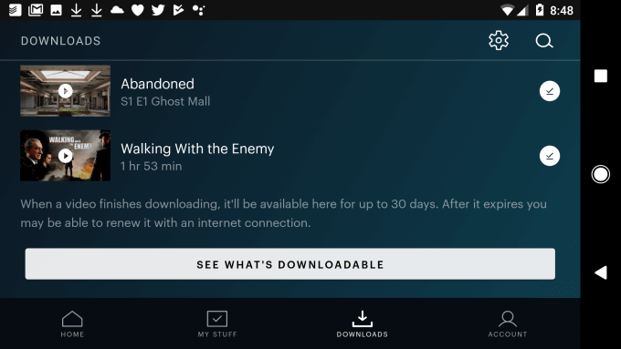 Not All Hulu Content Is Downloadable image 2