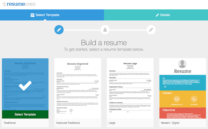 The 6 Best Online Resume Builder Services - 3