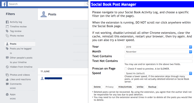 How To Mass Delete Facebook Posts image 3