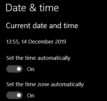 Check Your Time and Date Settings image 3