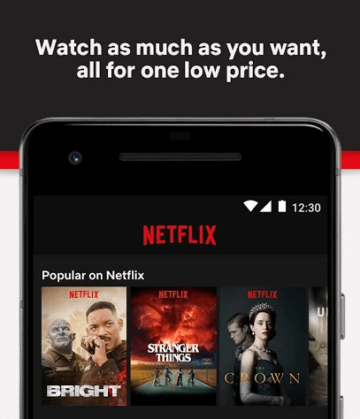 Best Video Streaming App – Netflix image
