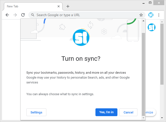 How To Set Up Chrome Sync image 2