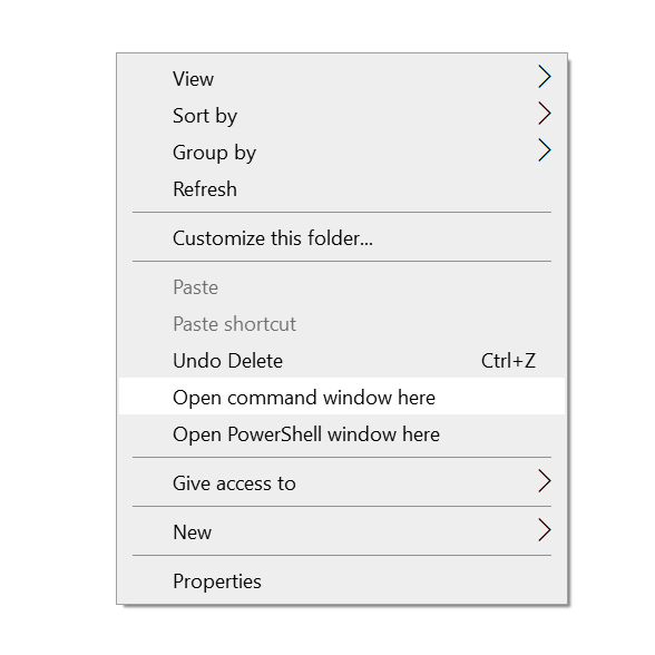 open-command-window - Online Tech Tips Root a Pixel XL & Install a Custom Recovery On It image 2 - open-command-window