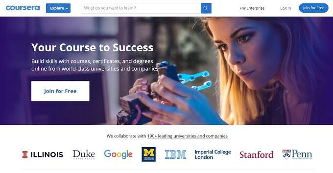 Coursera - Online Tech Tips Coursera image - Coursera