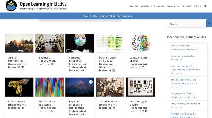 Mellon - Online Tech Tips Carnegie Mellon Open Learning Initiative image - Mellon