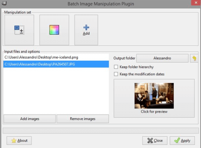 BIMP – Batch Image Manipulation Plugin image