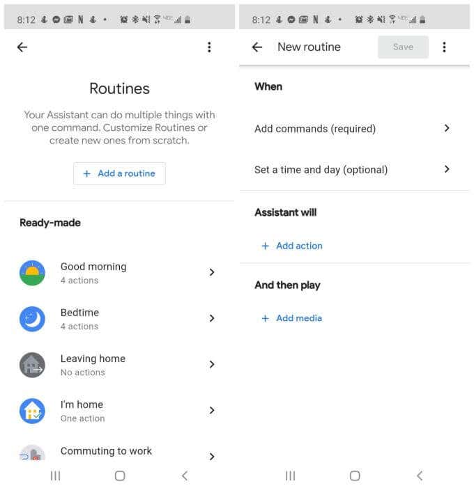 Creating Custom Google Assistant Routines image