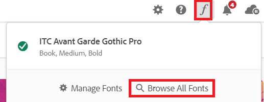 How to Add Fonts in Adobe Creative Cloud image