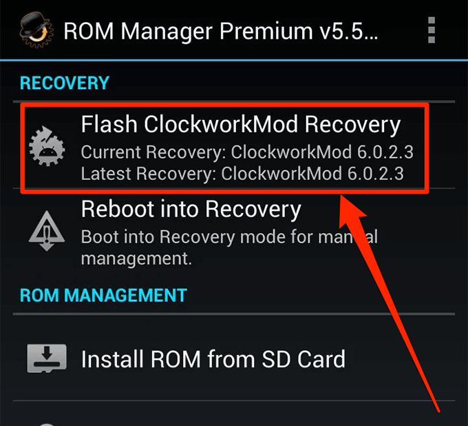 How To Flash ClockworkMod Recovery On Android? image