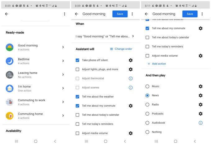 Ready-Made Google Assistant Routines image