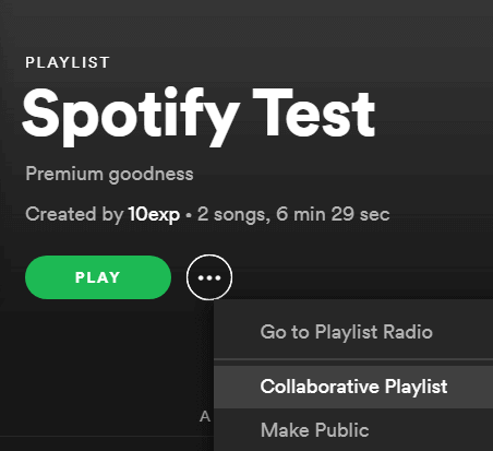 How To Create a Collaborative Playlist On Spotify Desktop image 2