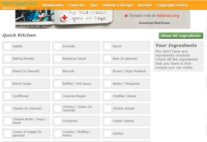 myfridgefood1 - Online Tech Tips MyFridgeFood image - myfridgefood1