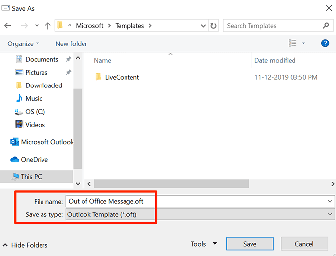 How To Set Out Of Office Replies In Outlook