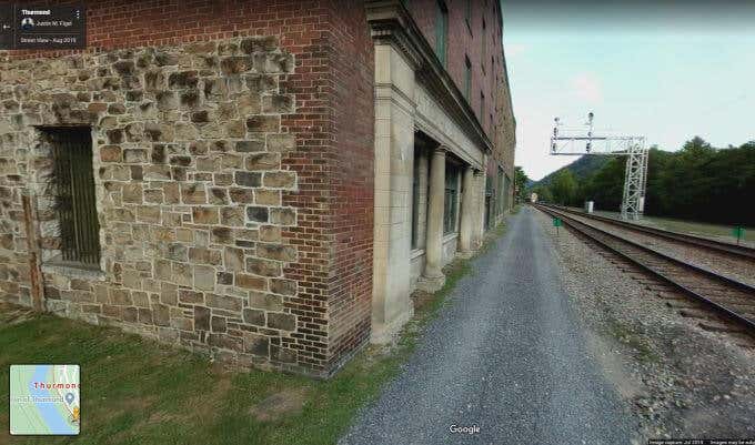 Explore Abandoned Places with Google Maps Street View image