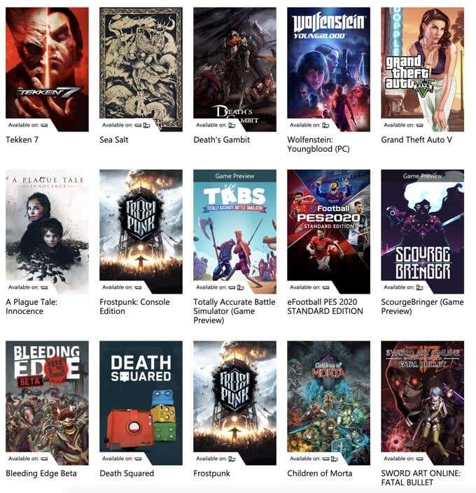 What Games Are Available On Xbox Game Pass PC? image