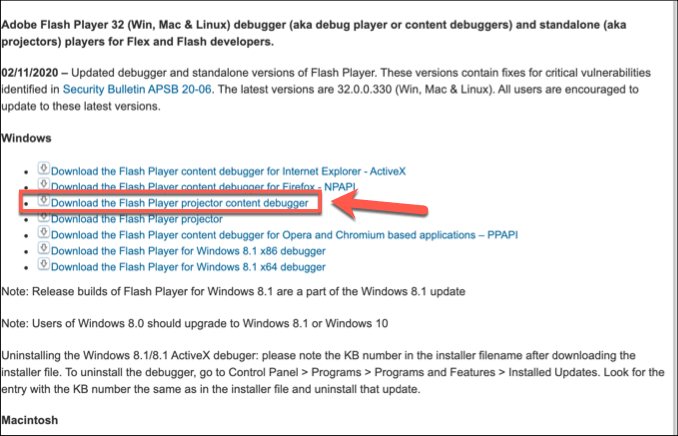 Download adobe flash projector (windows) 32.0.0.465 exe (15,24 mb) windows xp+. Flash Player Projector Download - Flash Player In Chrome Is Dead In 2020 How To Play Flash Files